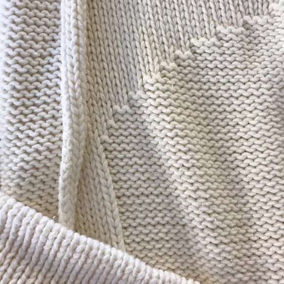 Nine West comfy soft loose knit white cardigan - Picture 2 of 3